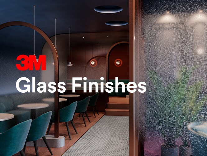 Noktalı 3M Cam Kaplamalı bölmelerle mücevher tonlarında dekore lüks restoran tasarımı.
