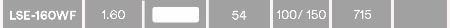 LSE-160WF | 1,60 mm | Renk: Beyaz | 54 N/cm | 100/150 &deg;C | 715 kg/m3