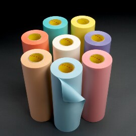 3M fleksografik bantların yüksek açılı görüntüsü