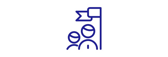 Group achievement icon.
