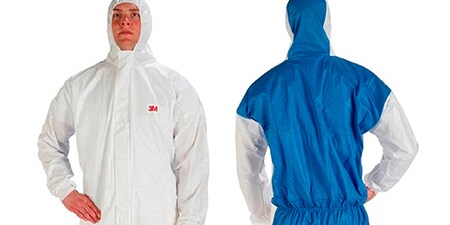 3M™ Tek Kullanımlık Koruyucu Tulum 4540+ Görüntüsü
