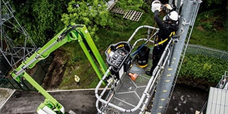 Yükseltilebilir mobil çalışma platformlarında çalışma yapılırken düşüş koruması gerekir

