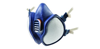 3M™ Bakım Gerektirmeyen Yarım Yüz Maskeleri 4000 Serisi