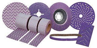 3M™ Cubitron™ II Aşındırıcılar çeşitli dönüşümlerde mevcuttur	
