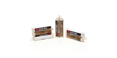 Yüksek sıcaklık 3M Scotch Weld yapısal epoksi tüpleri
