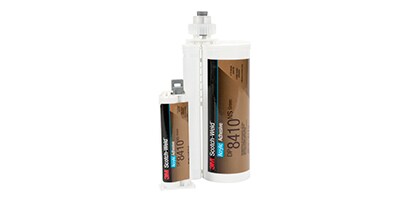 Geliştirilmiş plastik birleştirme için 3M Scotch Weld akrilik yapıştırıcı tüpleri
